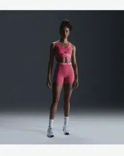 Brassière rembourrée à maintien normal Nike Pro Indy Plunge Femme – 4/4