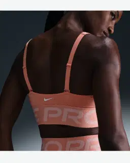 Brassière rembourrée à maintien normal Nike Pro Indy Plunge Femme – 2/4