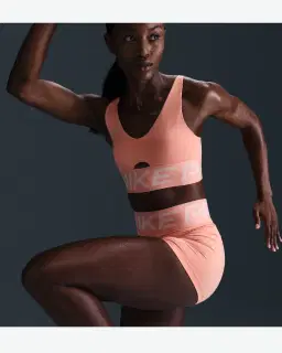 Brassière rembourrée à maintien normal Nike Pro Indy Plunge Femme – 3/4