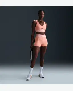 Brassière rembourrée à maintien normal Nike Pro Indy Plunge Femme – 4/4