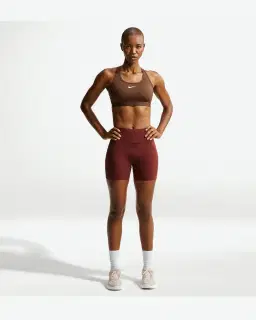 Brassière rembourrée à maintien normal Nike Swoosh Femme – 4/4