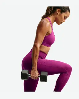 Brassière rembourrée à maintien normal Nike Swoosh Femme – 3/4