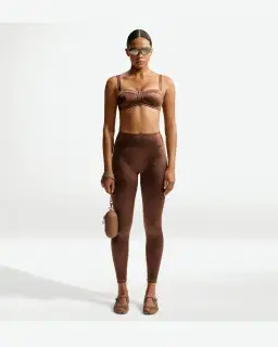 Brassière rembourrée à picots NikeSKIMS Satin Shine Femme – 4/4