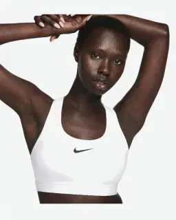 Brassière rembourrée Nike Swoosh Medium Support Femme – 1/4