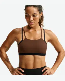 Brassière rembourrée Nike Zenvy Rib Femme – 1/4