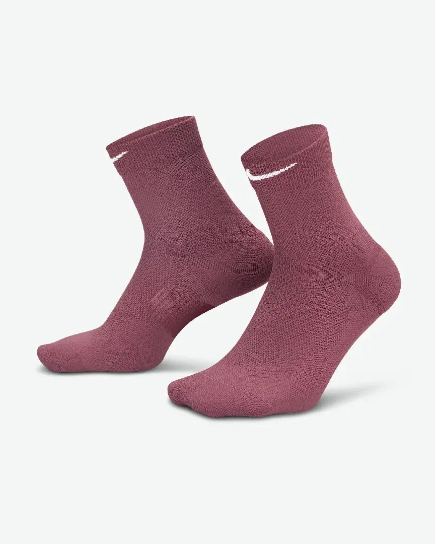 Chaussettes mi-mollet basses Nike Midweight running (1 paire) Unisexe