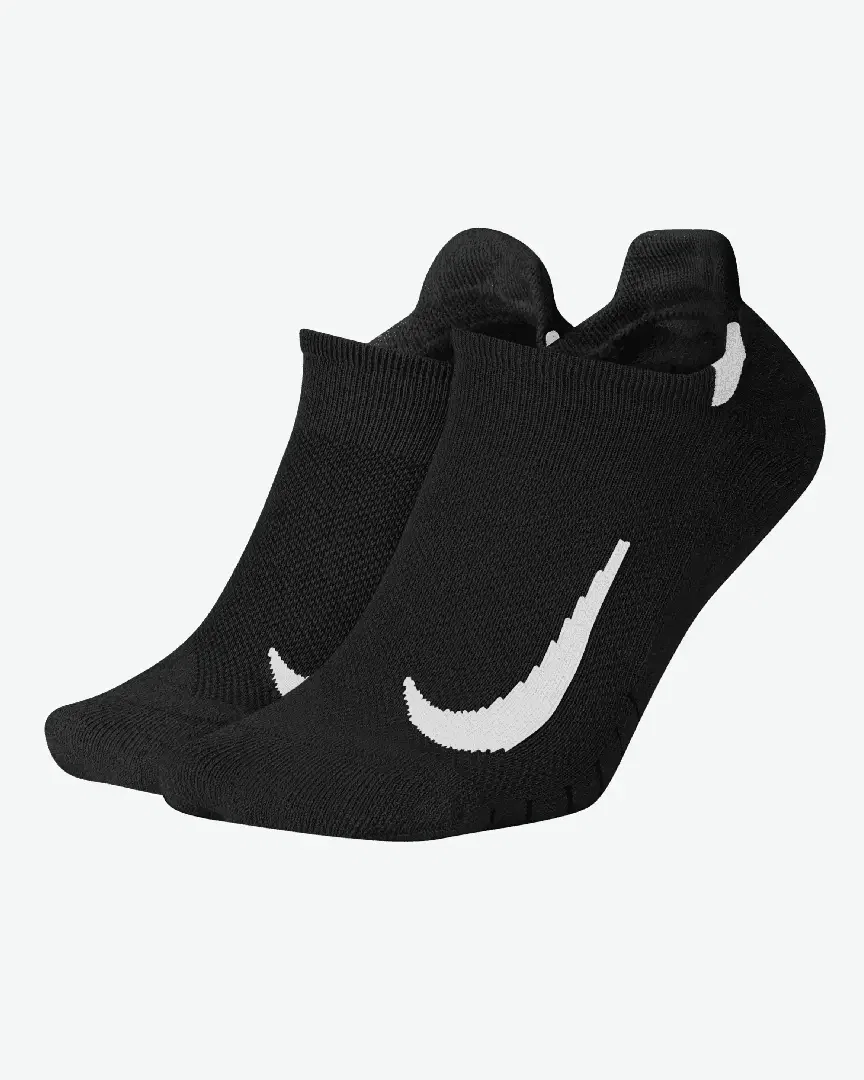 Chaussettes invisibles Nike Multiplier (2 paires) Unisexe