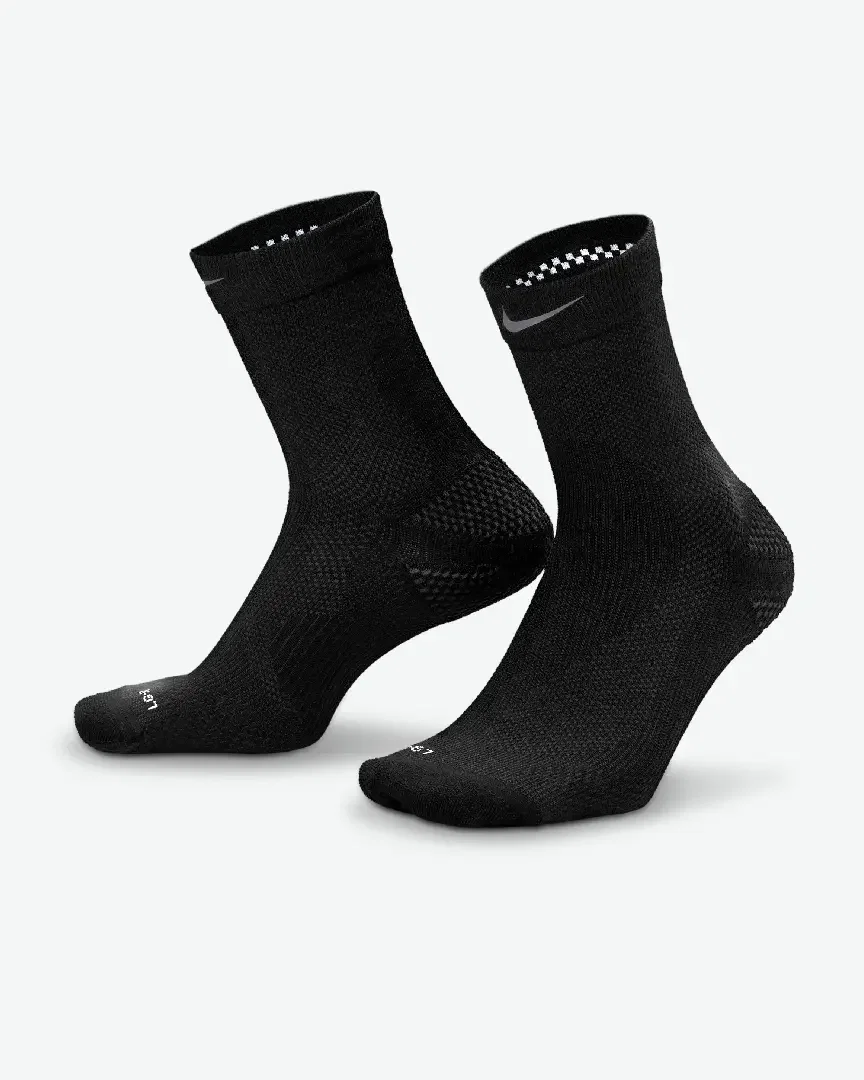 Chaussettes Mi-Mollet Basses En Laine Nike Running (1 Paire)