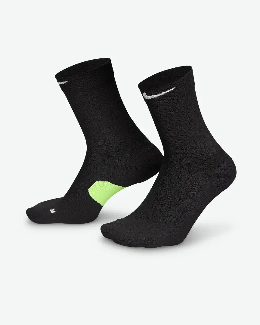 Chaussettes mi-mollet Nike Midweight running (1 paire) Unisexe