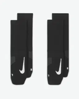 Chaussettes mi-mollet Nike Multiplier (2 paires) Unisexe – 2/4