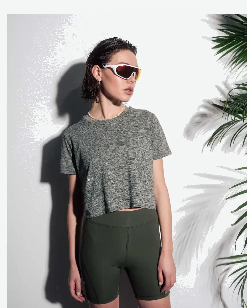 Circle crop-top technique smooth operator Unisexe