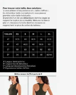 Circle débardeur de sport free your mind Unisexe – 10/17