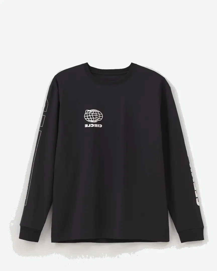 Circle T-Shirt Manches Longues Feel Good Caf 2