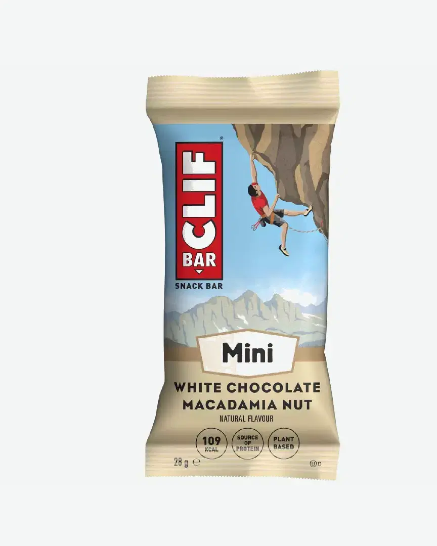 Clif Mini Crunchy Chocolat Blanc Et Noix De Macadamia - Unisex (52) au meilleur prix !