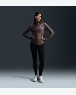Collant 7/8 taille haute avec poches Nike Swift Femme – 1/4