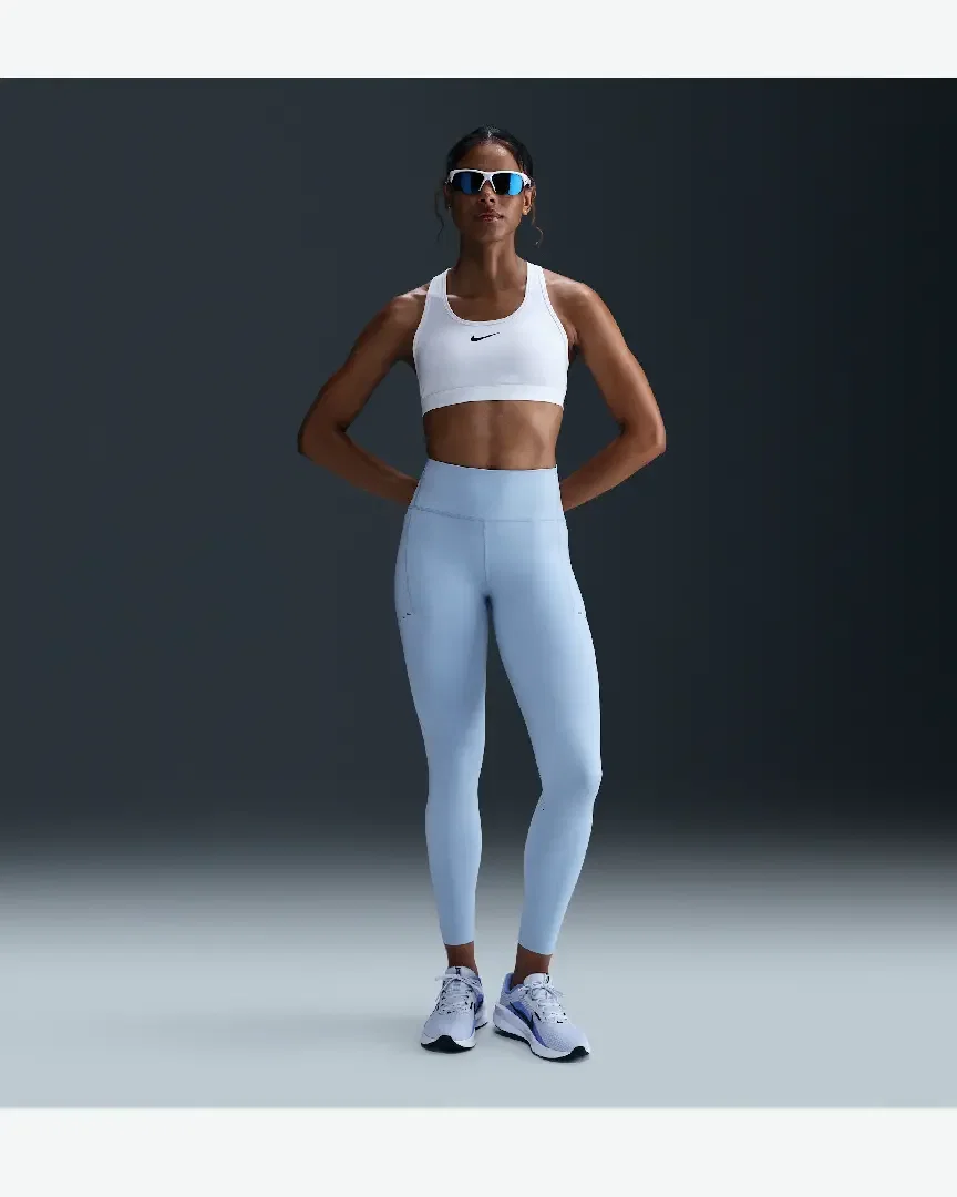 Collant 7/8 taille haute avec poches Nike Swift Femme