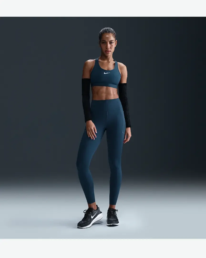 Collant 7/8 taille haute avec poches Nike Swift Femme