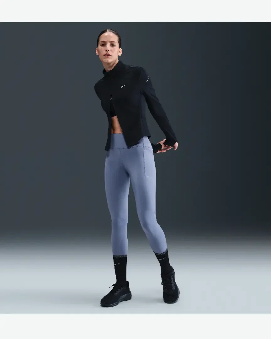 Collant 7/8 taille haute avec poches Nike Swift Femme