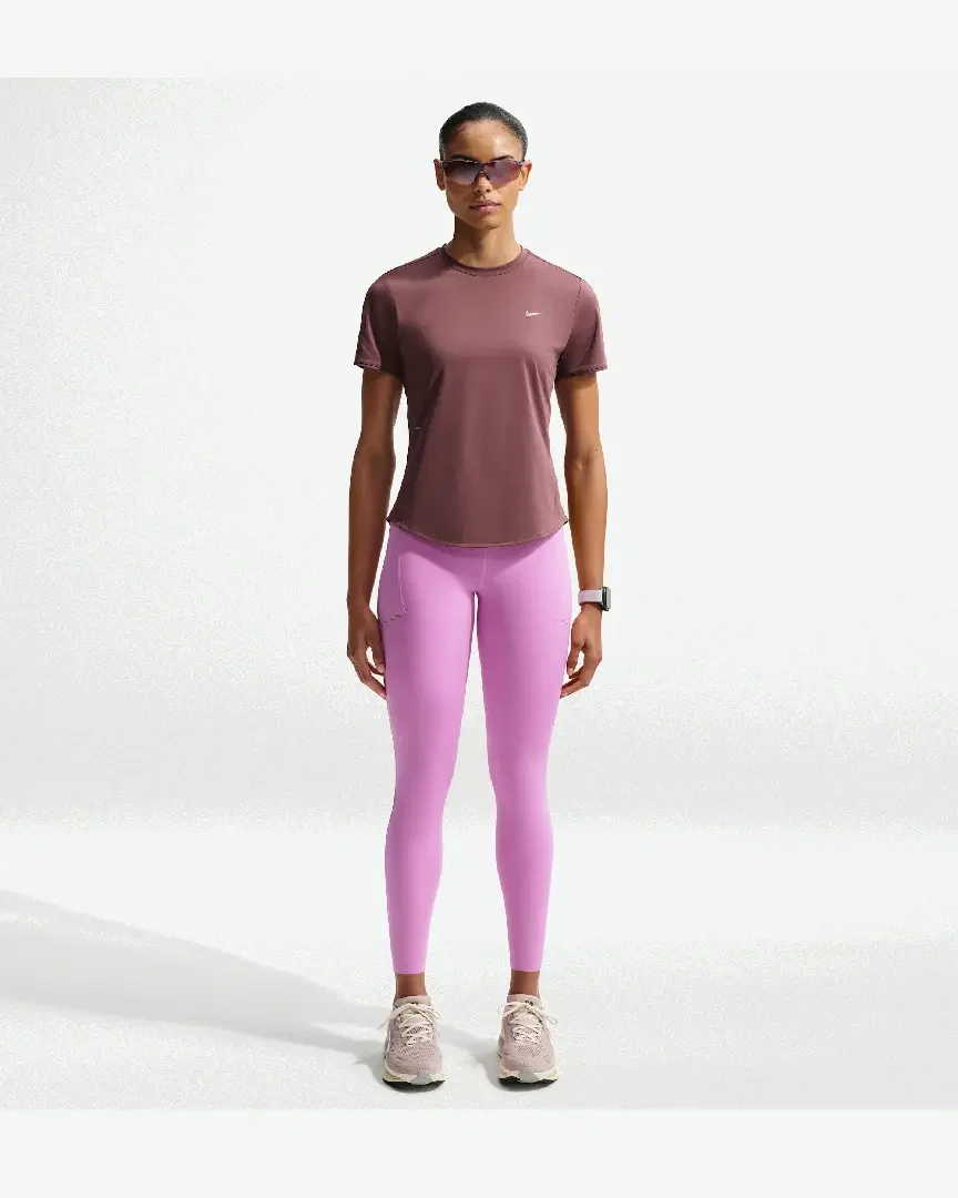 Collant 7/8 taille haute avec poches Nike Swift Femme