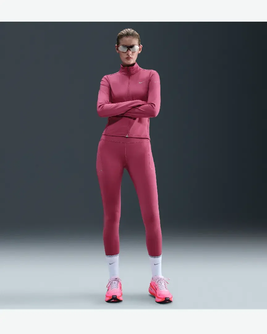 Collant 7/8 taille haute avec poches Nike Swift Femme