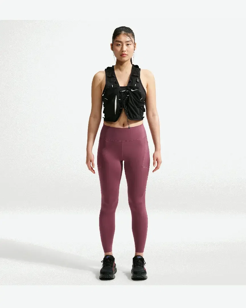 Collant 7/8 taille haute avec poches Nike Swift Femme