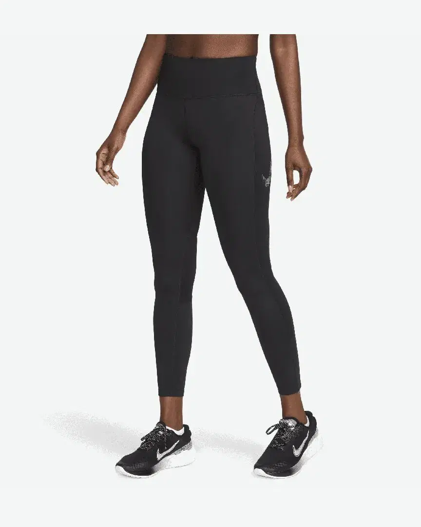 Collant 7/8 Taille Mi-Haute Avec Motifs Et Poches Nike Fast W - Women (29) au meilleur prix !