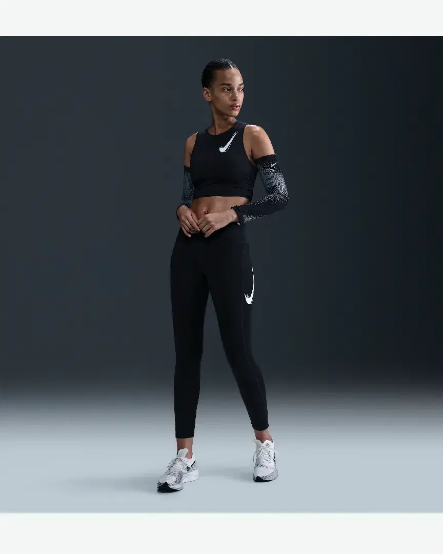 Collant 7/8 Taille Mi-Haute Nike Fast W - Women (3) au meilleur prix !