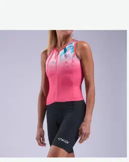 Combinaison Triathlon Ekoi Perf Cobble Sans Manches Homme – 3/4