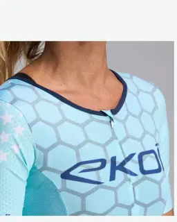 Combinaison Triathlon Ekoi Racing Graphene Azur Homme – 4/10