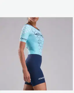 Combinaison Triathlon Ekoi Racing Graphene Azur Homme – 7/10
