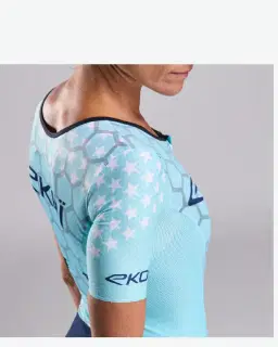 Combinaison Triathlon Ekoi Racing Graphene Azur Homme – 10/10