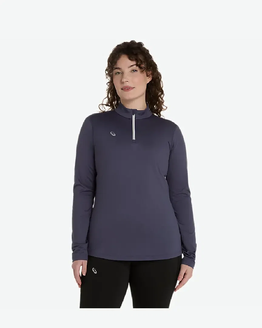 core ls 1/2 zip winter top Femme