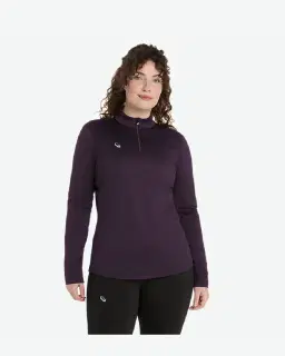 core ls 1/2 zip winter top Femme – 1/5