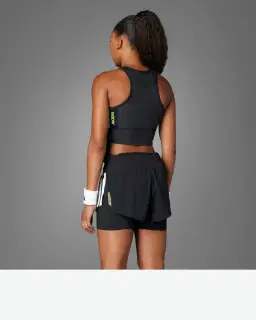 crop adidas top de running poche gel adizero Femme – 2/4