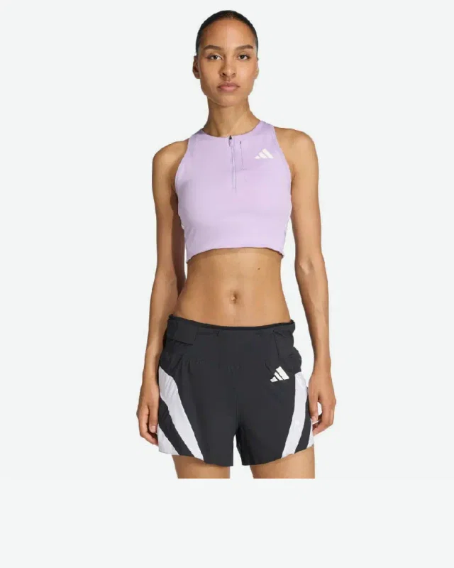 Crop Adidas Top De Running Poche Gel Adizero W