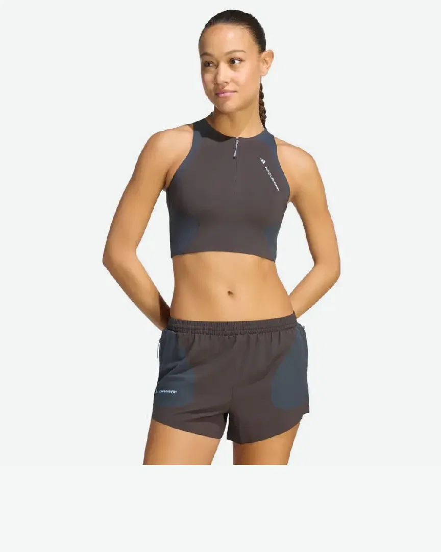 crop top adidas running x hermanos koumori Femme