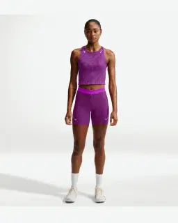 Débardeur court imprimé Dri-FIT ADV Nike AeroSwift Femme – 4/4