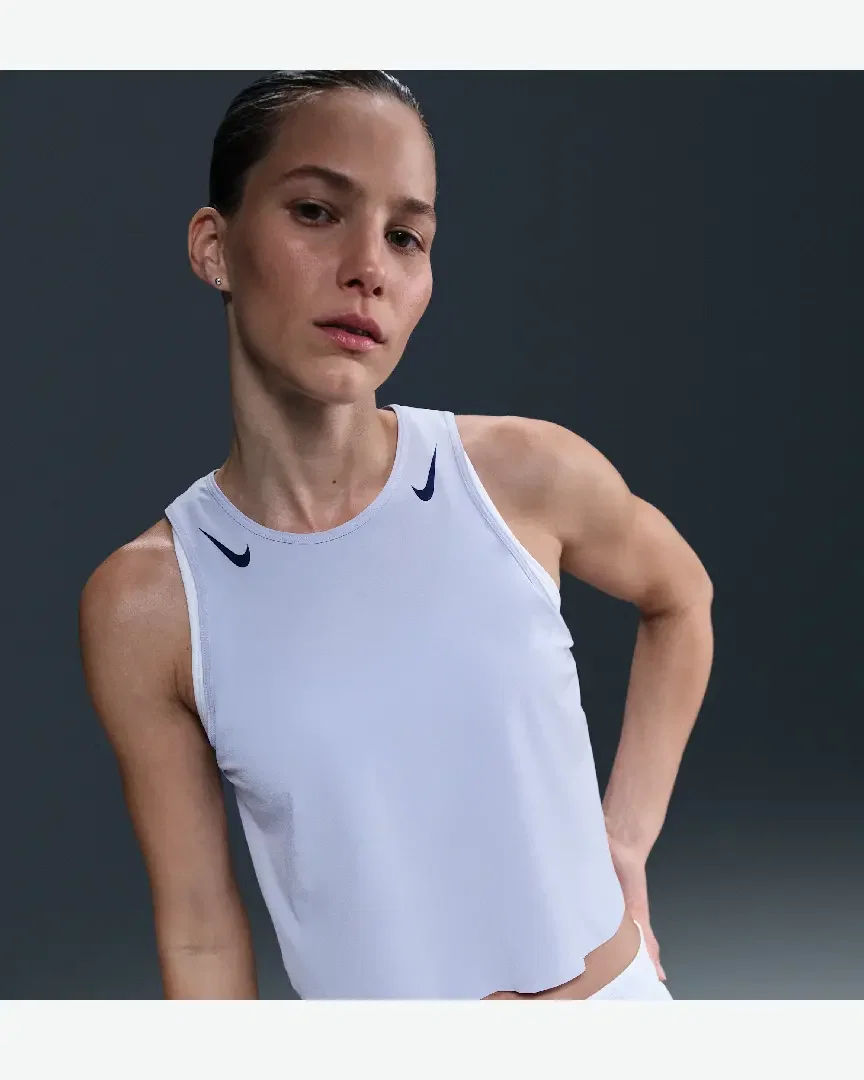 Débardeur court imprimé Dri-FIT ADV Nike AeroSwift Femme
