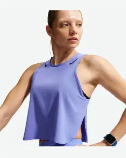 Débardeur court imprimé Dri-FIT ADV Nike AeroSwift Femme – 3/4