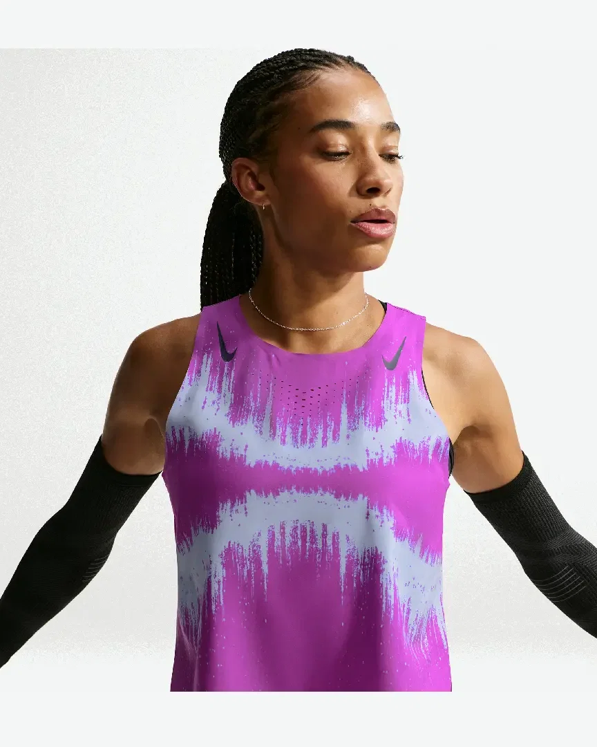 Débardeur Court Imprimé Dri-Fit Adv Nike Aeroswift W