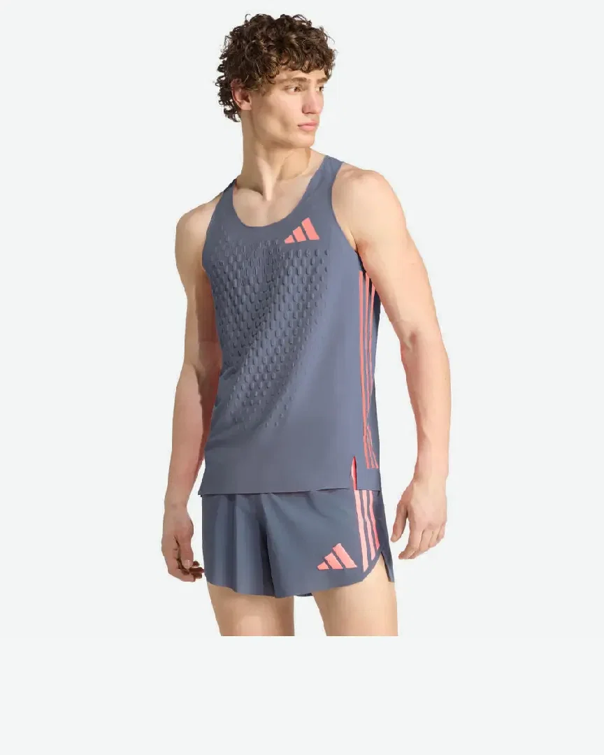 débardeur adidas adizero pro running climacool+ 3d Homme