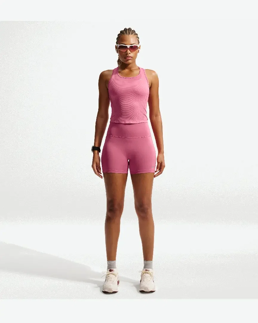 Débardeur court en mesh Dri-FIT Nike Tempo Femme