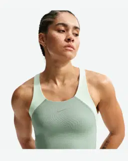 Débardeur de sport court avec brassière à maintien normal Nike Tempo Femme – 1/4
