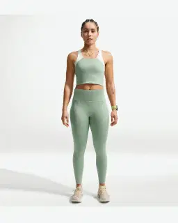 Débardeur de sport court avec brassière à maintien normal Nike Tempo Femme – 4/4