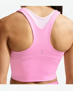 Débardeur de sport court avec brassière à maintien normal Nike Tempo Femme – 2/4