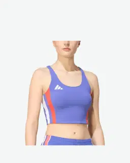 Débardeurs adidas Adizero Archive crop Femme – 1/4