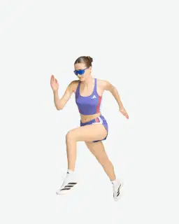 Débardeurs adidas Adizero Archive crop Femme – 3/4