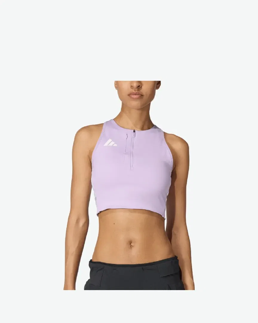 Débardeurs adidas Adizero L CR TANK Femme