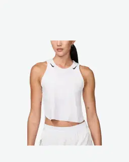 Débardeur court imprimé Dri-FIT ADV Nike AeroSwift Femme – 1/2