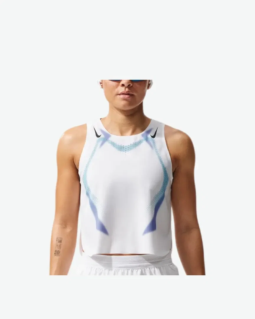 Débardeur court imprimé Dri-FIT ADV Nike AeroSwift Femme